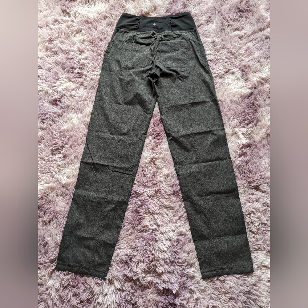 Prana Summit Pant Regular Inseam Charcoal Heather Performance Pant size Small - Picture 3 of 13